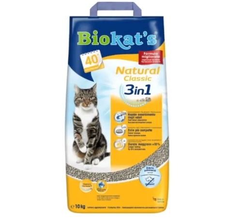 Biokat's Natural Classic 3 in 1, 10 кг