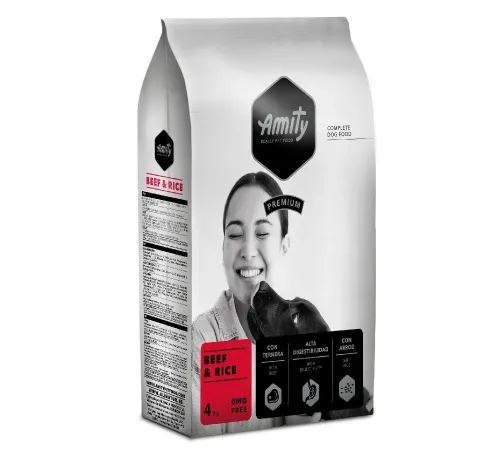 Amity Premium Adult (Говядина и рис), 4 кг