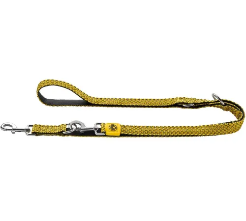 Hunter Поводок T-Leash Hilo BVB, желтый, 15/200