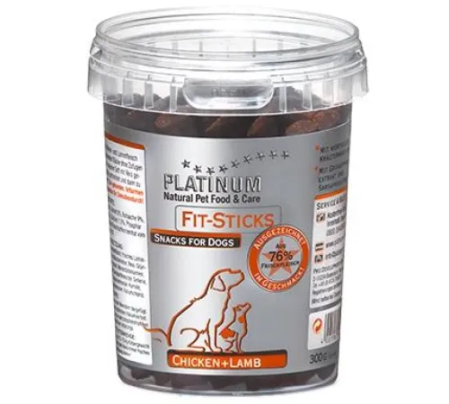 Platinum Лакомые колбаски (Курица, ягненок), 300 г