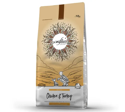 Craftia Natura Adult Mini (Курица, индейка), 7 кг