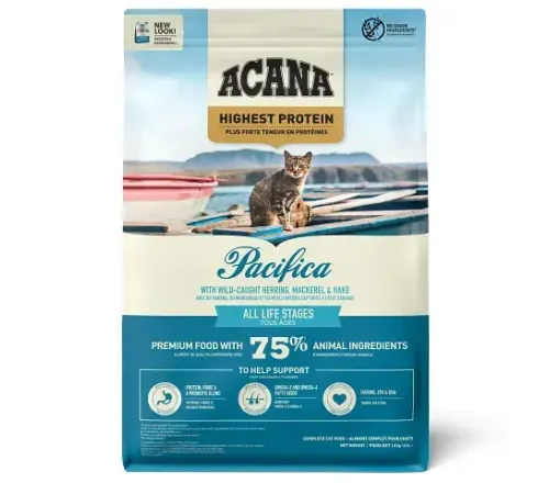 ACANA Pacifica Cat & Kitten (Морская рыба), 1,8 кг