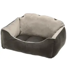 Ferplast Лежанка MILORD 65, серая/бежевая, 65х45х28 см