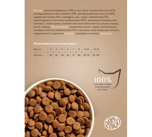 ENSO Cat Formula Urinary (Утка), 350 г