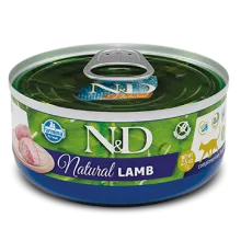 Консервы Farmina N&D Natural Cat (Ягненок), 70 г