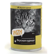 Tasty Вкусная курица в соусе для кошек, 415 г
