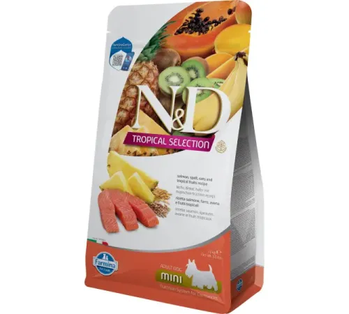 Farmina N&D LG Tropical Selection Adult Mini (Лосось), 1,5 кг