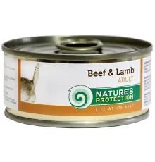 Nature's Protection Cat Beef & Lamb (Говядина, ягненок) 100 гр