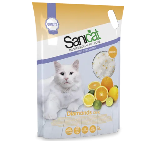 Sanicat Professional силикагелевый (Citric) 3,8 л