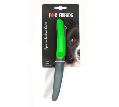 For Friends Расческа с редкими зубьями, 5*22 см