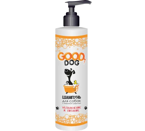 Good Dog Шампунь для собак с короткой шерстью Увлажнение и питание, 250 мл