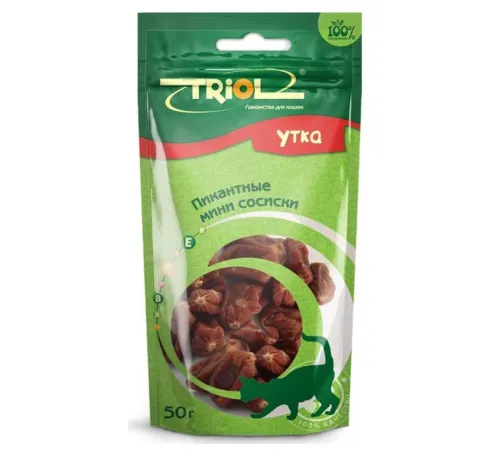 Triol PT32 Мини-сосиски из утки, 50 г