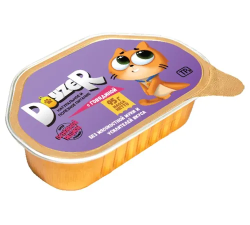 Doyzer для кошек (Говядина), 95 г
