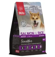 BLITZ Sensitive Adult (Лосось и рис), 500 г