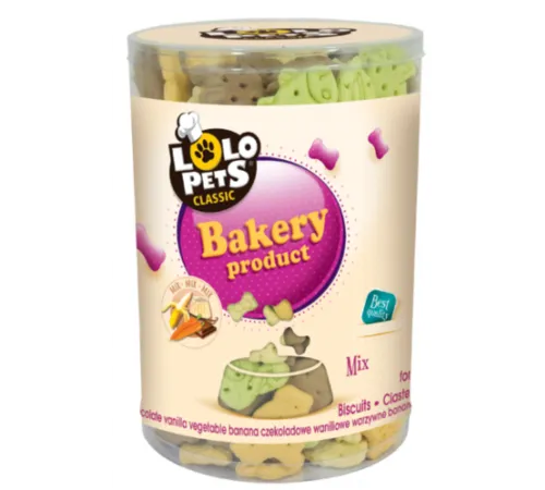 Lolo Pets Печенье для собак фигурные крокеты Mix, размер М, 1000 г