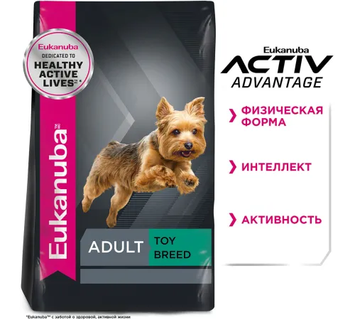 Eukanuba Adult Toy Breed (Птица), 500 г