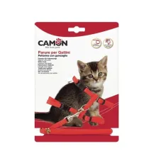 CAMON Шлея с поводком для котят, 8 мм х 120 см