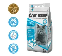 Cat Step Наполнитель белый Compact White Original, 5 л