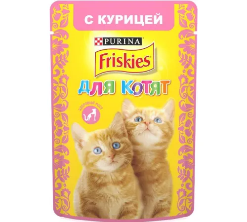 Friskies для котят (Курица в подливе) 85 г х 10 шт