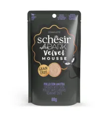Schesir After Dark Velvet Mousse (Курица, утка), 80 г