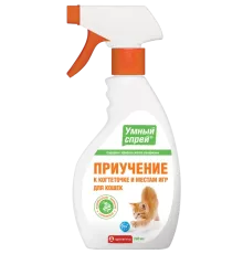 Apicenna Умный Спрей Приучение кошек к когтеточке, 200 мл