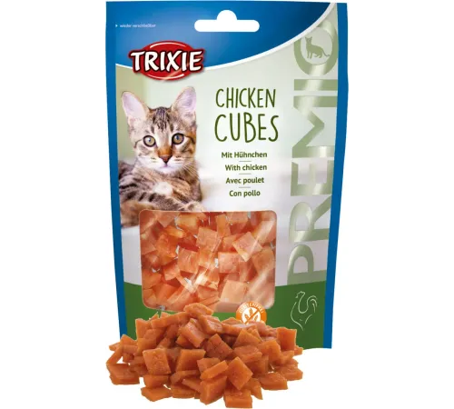 Trixie Premio Куриные кубики для кошек, 50 г