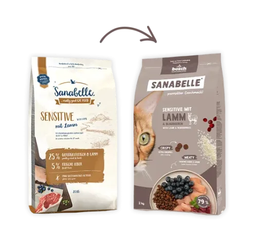 Bosch Sanabelle Sensitive with Lamb (Ягненок), 400 г New