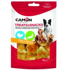 CAMON Снэки курица с бананом, 80 г