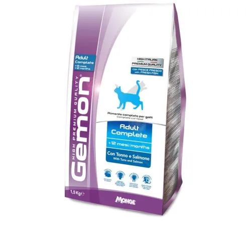 Gemon Cat Adult Complete (Тунец, лосось) 400 г