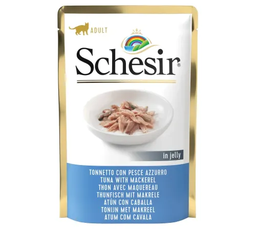 Schesir Tuna Mackerel (Тунец, макрель), 85 г