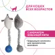 Pet Park Игрушка для кошек Мышки с хвостами-шариками, 2 шт/уп
