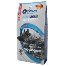 Quicker Premium Activ НЕ Adult Dog (Говядина, рыба), 20 кг