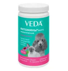 VEDA Фитомины Форте урологические собакам и кошкам, 200 таб