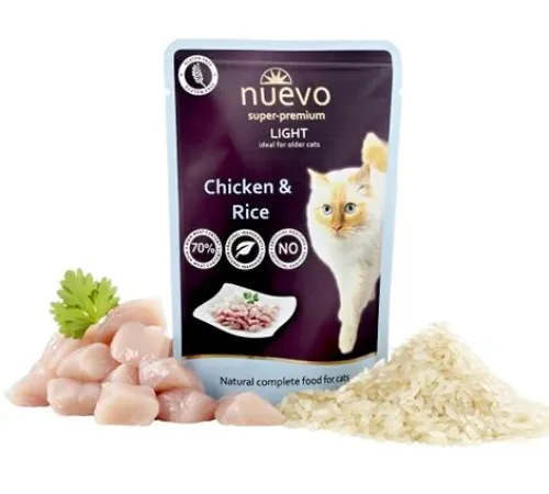 Nuevo Light Chicken & Rice cat 85 гр