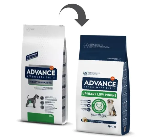 Advance Dog VetDiet Urinary Low, 12 кг