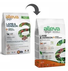 Alleva Holistic Adult Cat (Ягненок и оленина), 400 г