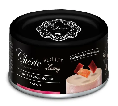 Cherie Healthy Living Мусс (Тунец с лососем), 80 г