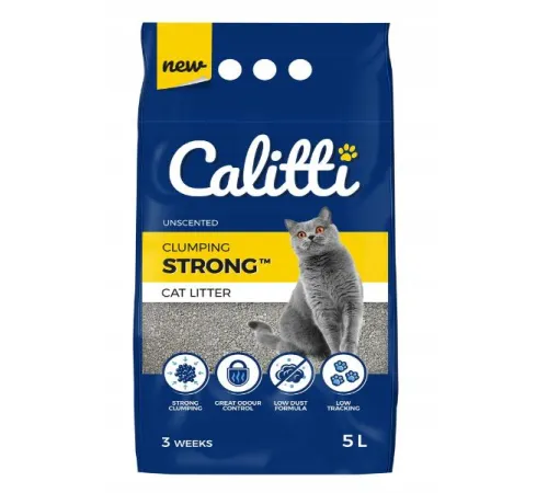 Calitti Strong Бентонитовый (Без запаха), 5 л