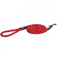 Поводок Rogz Rope Lijn Lang Red 6 мм/1,8 м