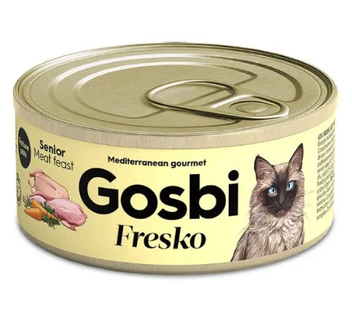 Gosbi Fresko Senior Cat (Мясное наслаждение) 70 г