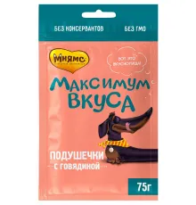 Мнямс Лакомство для собак Максимум вкуса (Говядина), 75 г