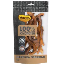 Мнямс Нарезка говяжья для собак, 50 г
