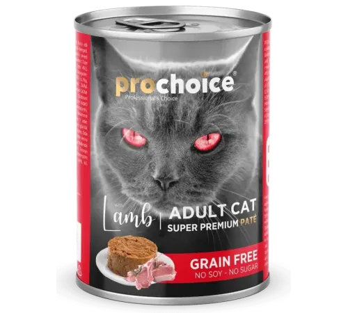 Prochoice Паштет для кошек (Ягненок), 400 г