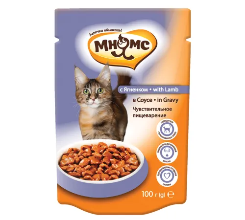 Мнямс Паучи с ягненком (соус) 100 г