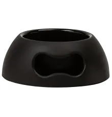 United Pets Миска Pappy, черная, 350 мл