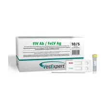 VetExpert  FIV Ab / FeLV Ag 10 шт