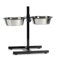 Beeztees Стойка с двумя мисками Standard 20 см