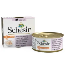 Schesir Chicken Shrimps (Курица и креветки в соусе), 70 г