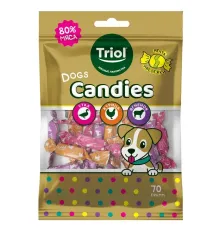 Triol FUN FOOD Конфеты мясные из курицы, утки, ягненка, 70 г