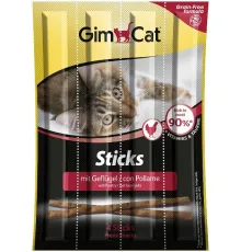 GimCat Палочки c птицей, 4 шт/уп.